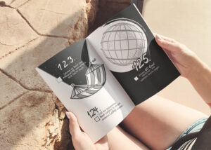 Das geöffnete Buch der Bucket List 101 Dinge - made by Jennica Thiel - Jethi Business